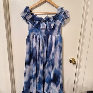 Now shoulder summer dress